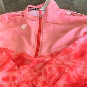 Pink wind breaker